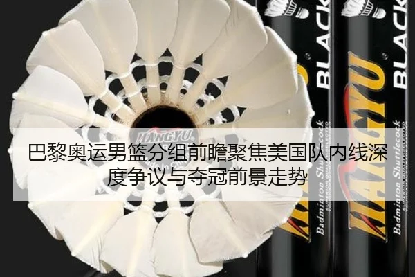 巴黎奥运男篮分组前瞻聚焦美国队内线深度争议与夺冠前景走势